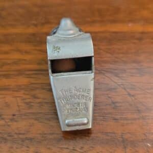 Vintage-Acme-Thunderer-Whistle-with-Cork-Ball