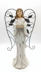 Vintage-Angel-Figurine-with-Wire-Wings