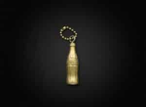 Vintage-Coca-Cola-Brass-Bottle-Keychain