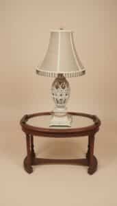 Vintage-French-Provincial-Louis-XV-Style-Side-Table-with-Inlay-and-Glass-Top