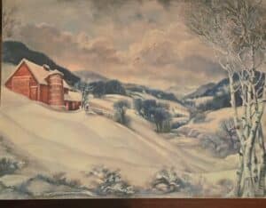 Winter-Landscape-with-House-Painting