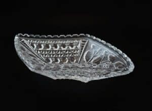 American-Brilliant-Period-Cut-Glass-Celery-Dish-Harvard-Pattern