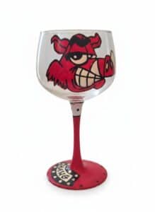 Arkansas-Razorbacks-Hand-Painted-Wine-Glass