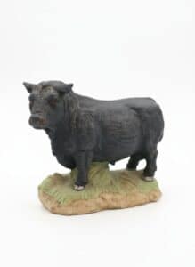 Breyer-Walking-Black-Angus-Bull-Figurine