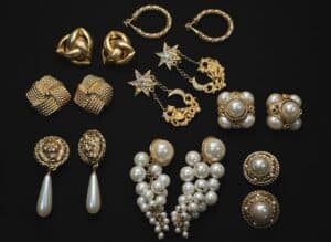 Collection-of-Pairs-Vintage-Costume-Jewelry-Earrings-1