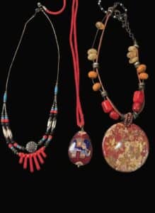 Collection-of-Three-Vintage-Artisan-Necklaces-1