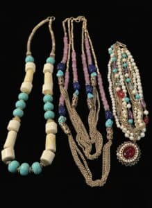 Collection-of-Vintage-Costume-Statement-Necklaces-1