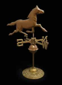 Dexter-Style-Copper-Horse-Weathervane-Tabletop-Decor