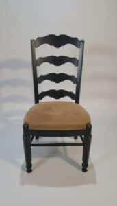 French-Country-Style-Ladder-Back-Upholstered-Dining-Chair