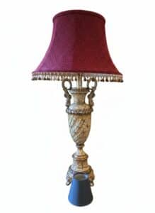 French-Empire-Style-Gilt-Bronze-Rams-Head-Crystal-Urn-Lamps-Pair