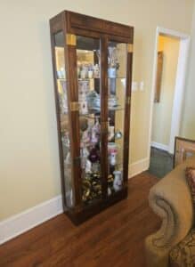 Henredon-Campaign-Style-Curio-Cabinet