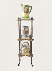 Hollywood-Regency-Brass-and-Marble-Etagere