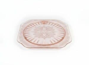 Jeannette-Adam-Pink-Square-Cake-Plate