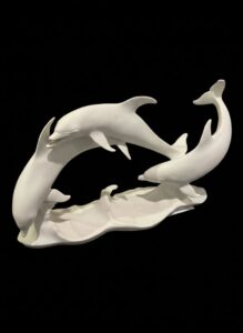 Kaiser-Porcelain-Dolphin-Figurine-Model