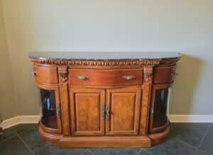 Michael-Amini-Venetian-Collection-Walnut-Sideboard-Buffet-with-Marble-Top