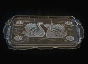 Mikasa-Walther-Crystal-Swan-Pattern-Serving-Tray