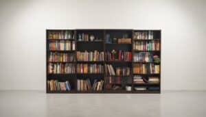 Modular-Particle-Board-Bookcase-Set