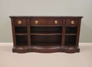 Serpentine-Mahogany-Sideboard