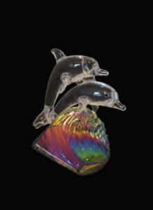 Swarovski-Crystal-Dolphin-Pair-Figurine