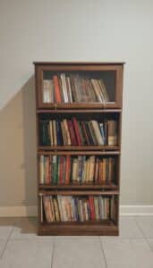 Traditional-Style-Three-Tier-Barrister-Bookcase