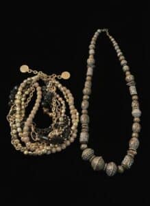 Vintage-Ethnic-or-Bohemian-Bead-Necklace-Grouping-1