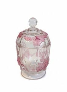 Westmoreland-Paneled-Grape-Ruby-Flash-Covered-Candy-Dish