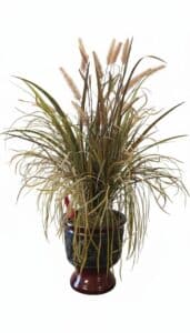 Artificial-Fountain-Grass-Arrangement-in-Decorative-Ceramic-Urn