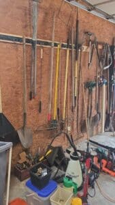 Assorted-Garage-Hand-Tools-and-Garden-Implements