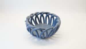 Blue-Woven-Ceramic-Bread-Basket