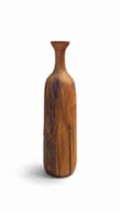 Hand-Turned-Wooden-Bottle-Vase