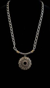 Mixed-Metal-Filigree-Medallion-Necklace