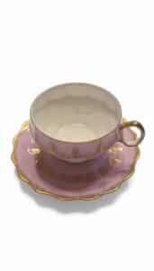 Pink-Lusterware-Teacup-and-Saucer-Set