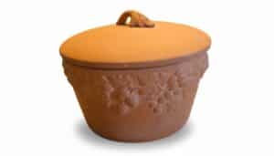 Rmertopf-Grape-Embossed-Terra-Cotta-Wine-Cooler-Chiller