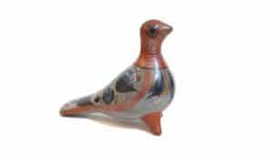 Tonala-Mexican-Folk-Art-Pottery-Bird-Figurine
