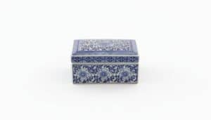 Blue-and-White-Floral-Porcelain-Trinket-Box