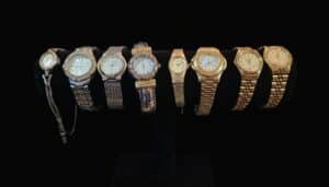 Collection-of-Assorted-Fashion-Quartz-Wristwatches-with-Brands-Genera-Halton-and-Seiko