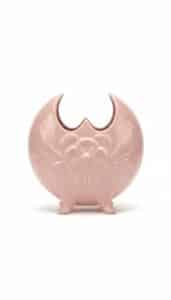 McCoy-Pottery-Pink-Floral-Crescent-Vase