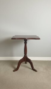 Mid-Century-Mahogany-Pie-Crust-Edge-Pedestal-Wine-Table-1