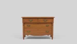Mid-Century-Modern-Style-Wooden-Console-Table-1
