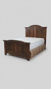 Mission-Style-Hardwood-Bed-Frame-1