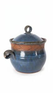 Studio-Pottery-Lidded-Casserole-Dish-Royce-Yoder-Pottery