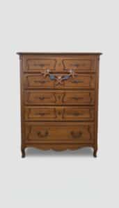 Thomasville-French-Provincial-Five-Drawer-Chest-1