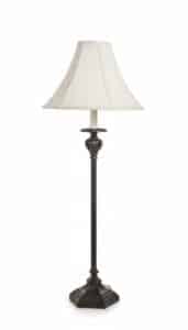 Traditional-Dark-Metal-Column-Table-Lamp-1