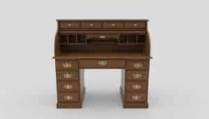 Traditional-Oak-Roll-Top-Desk-by-Jasper-1