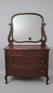 Victorian-Style-Mahogany-Dresser-with-Mirror-1