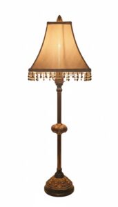Vintage-Beaded-Tassel-Table-Lamp-with-Pumpkin-or-Melon-Accent-1