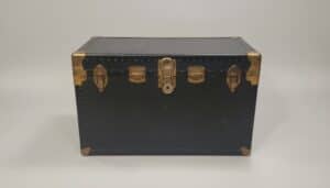 Vintage-Black-Steamer-Trunk-1