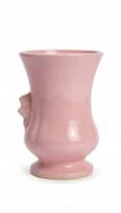Vintage-McCoy-Pink-Leaf-and-Berry-Vase