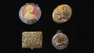 Vintage-Vanity-Compact-and-Locket-Collection