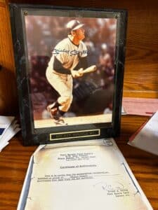 Signed Mickey Mantle